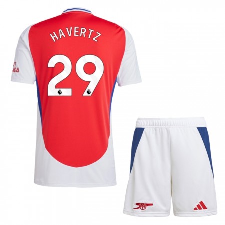 Camisola Arsenal Havertz 29 Criança 1º Equipamento 2024-25 Manga Curta